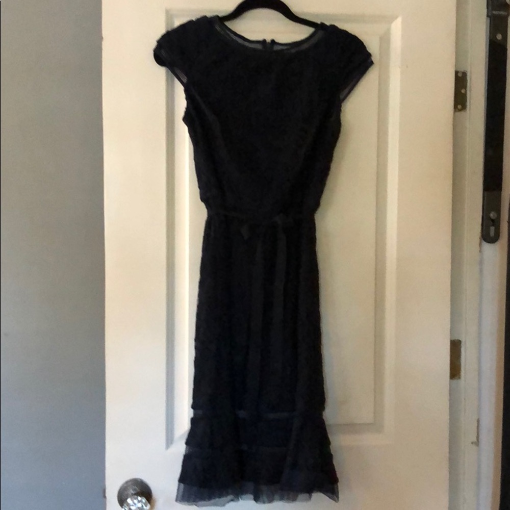 Adrianna Papell navy dress